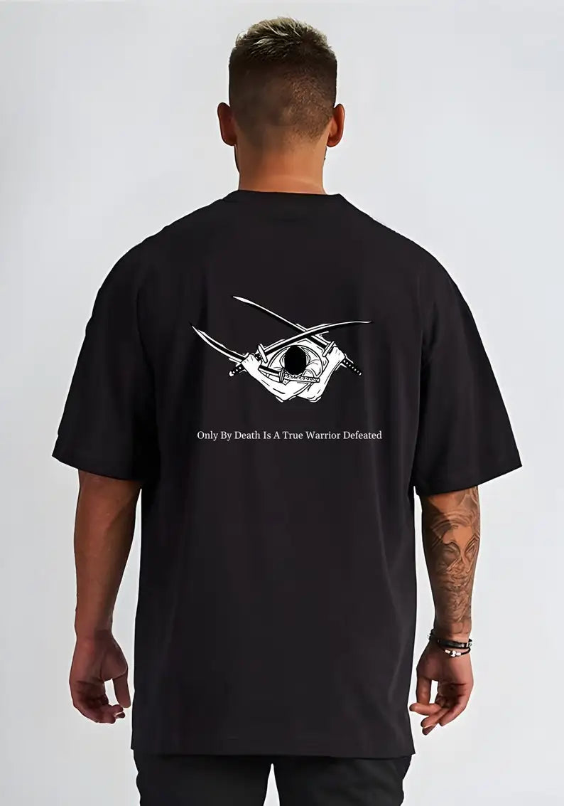 Zoro Anime Tshirt Oversized Gym Tshirt for Men and Women Moisture Wicking Workout Pump Cover Unique Gift